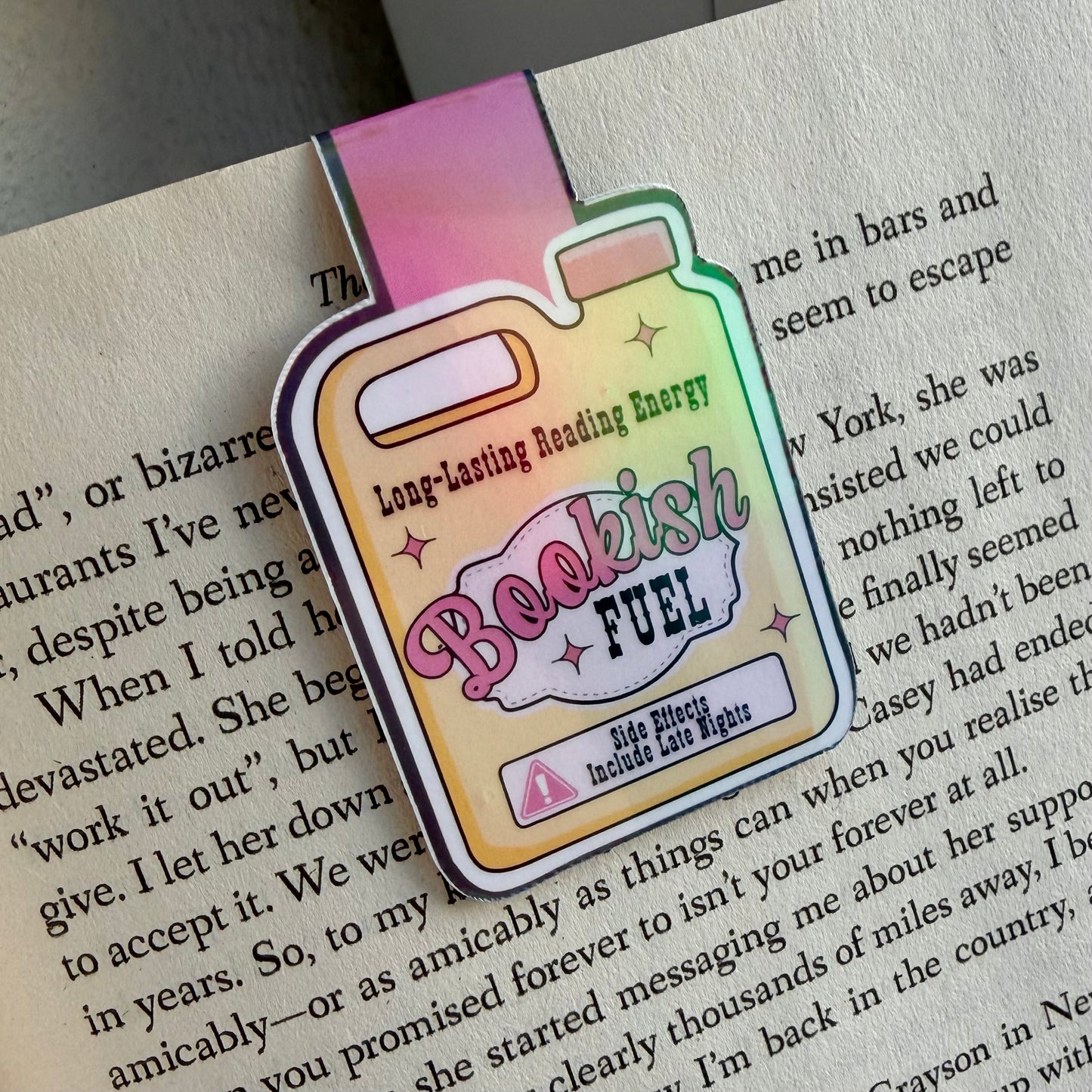 Bookish Fuel - Magnetisk bogmærke