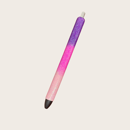 Glitterkuglepen - Pinkie Purple