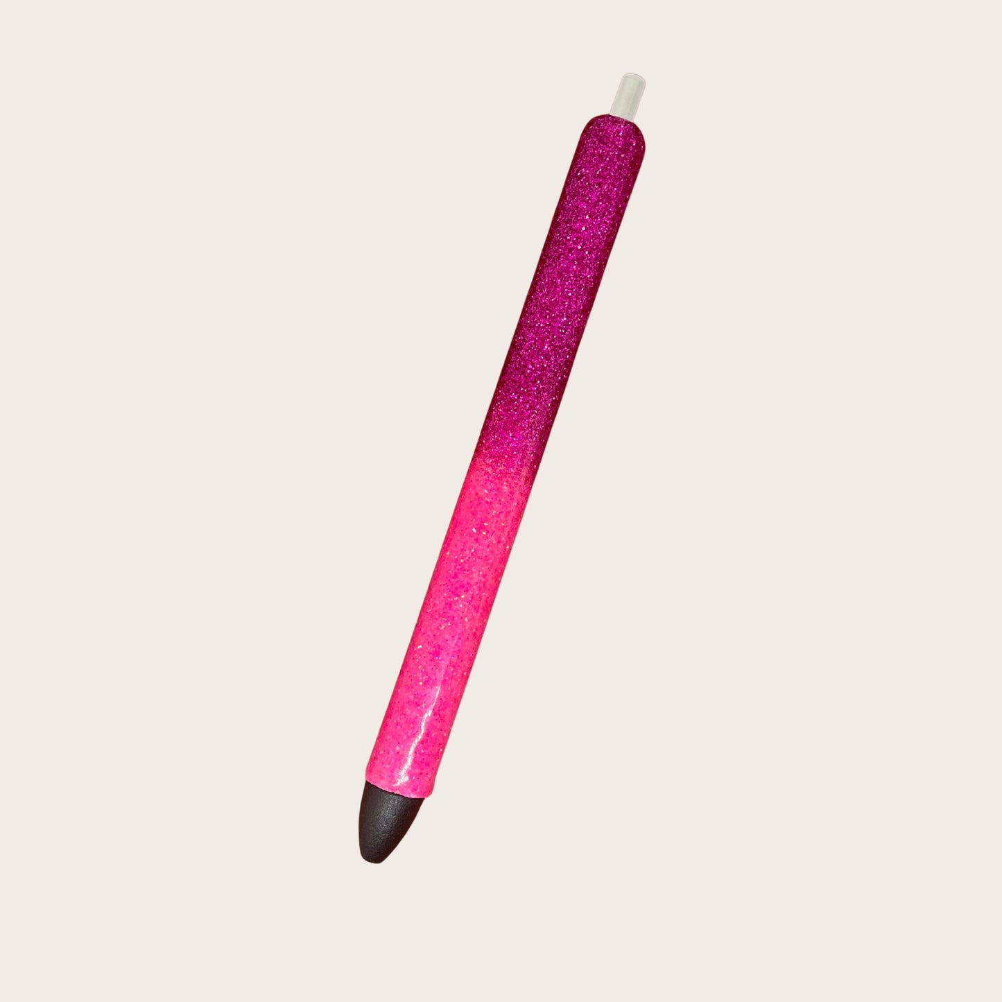 Glitterkuglepen - Pink Duo