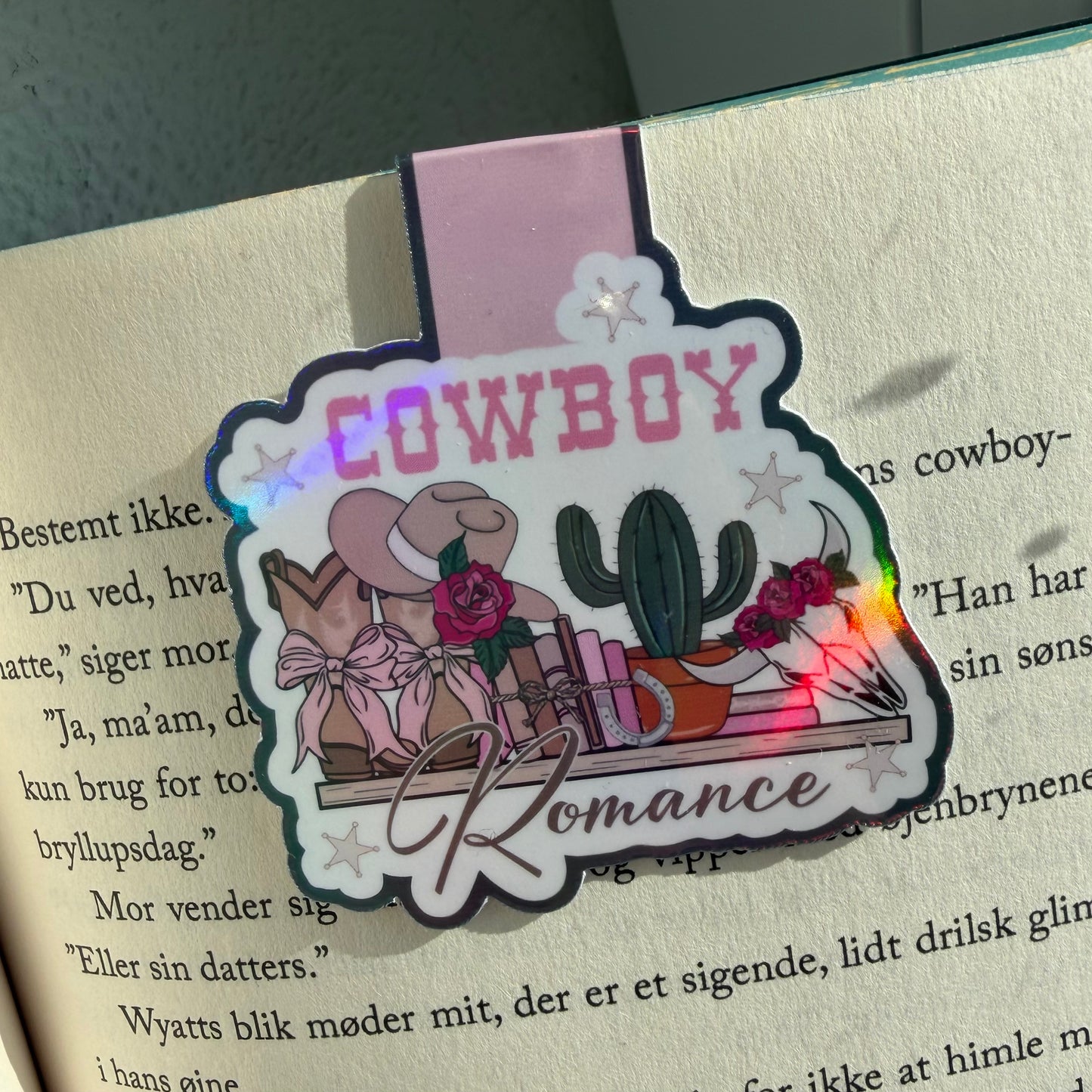 Cowboy Romance - Magnetisk bogmærke