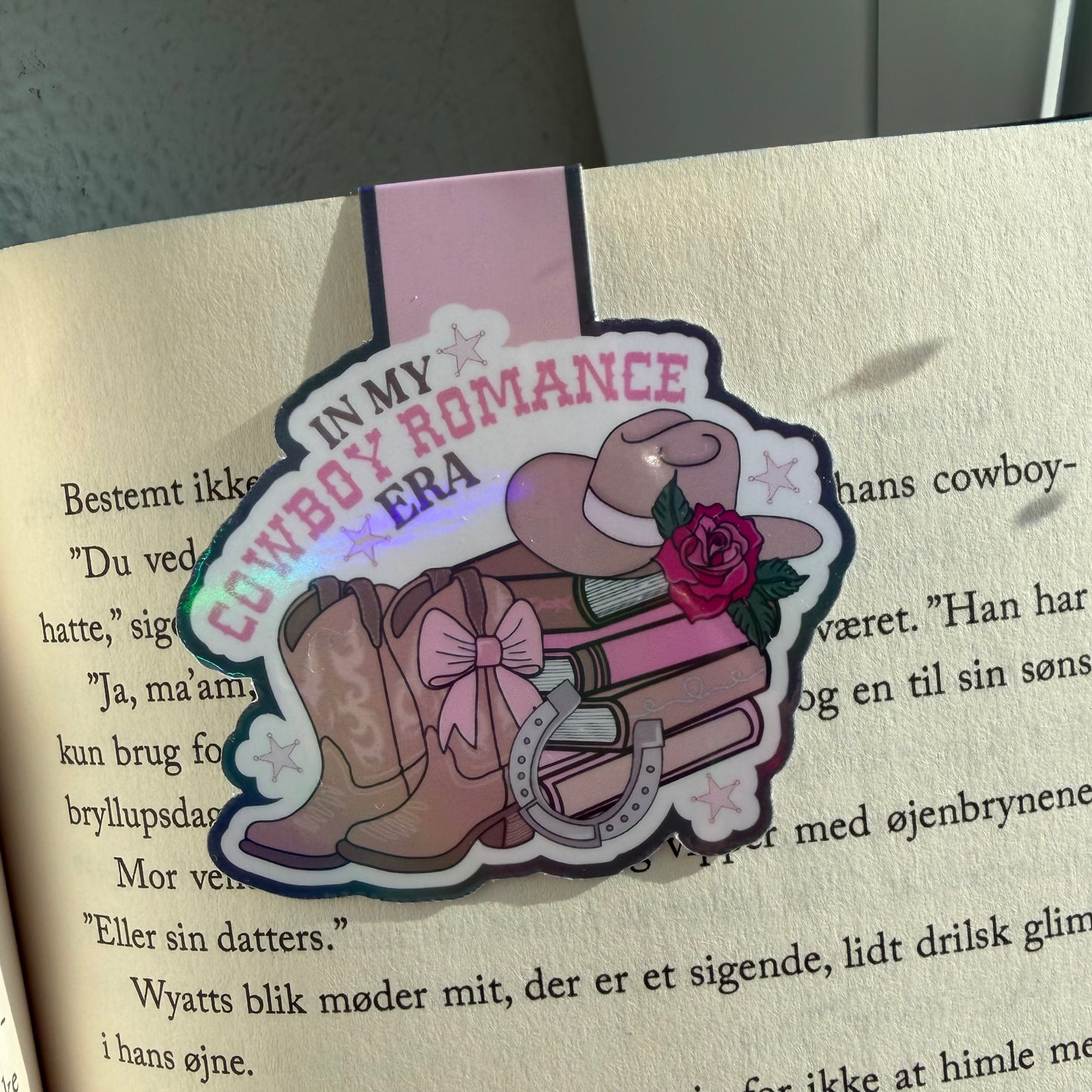 In My Cowboy Romance Era - Magnetisk bogmærke