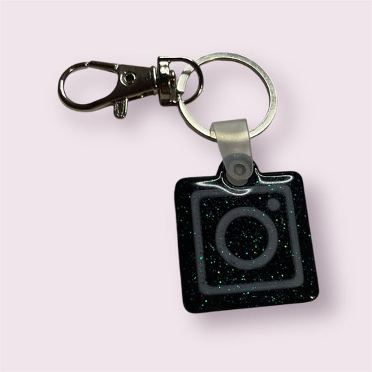 NFC nøglering – IG sort-hvid