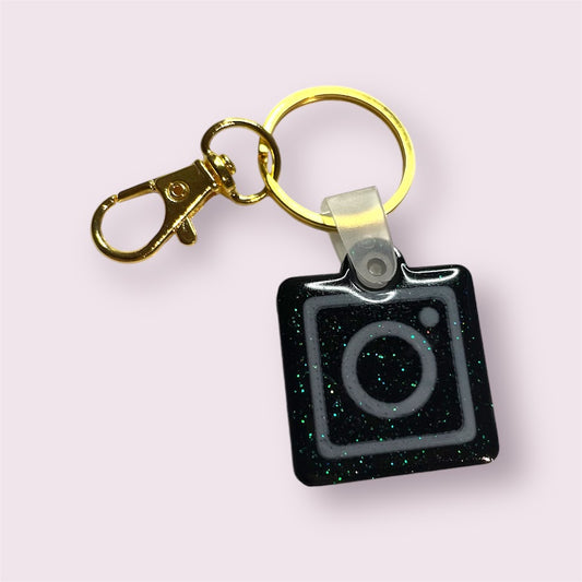 NFC nøglering – IG sort-hvid